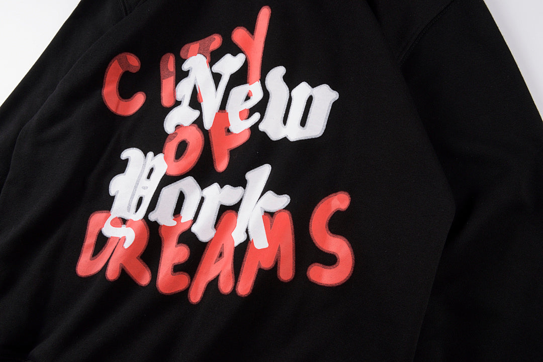 Travis Scott ts Cactus Jack Hoodie 自由神像涂鸦套头卫衣 - view 8