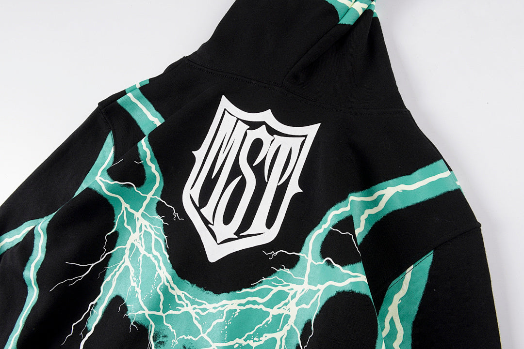 Missing Since Thursday 3M Lightning Hoodie 反光闪电套头卫衣 - view 11