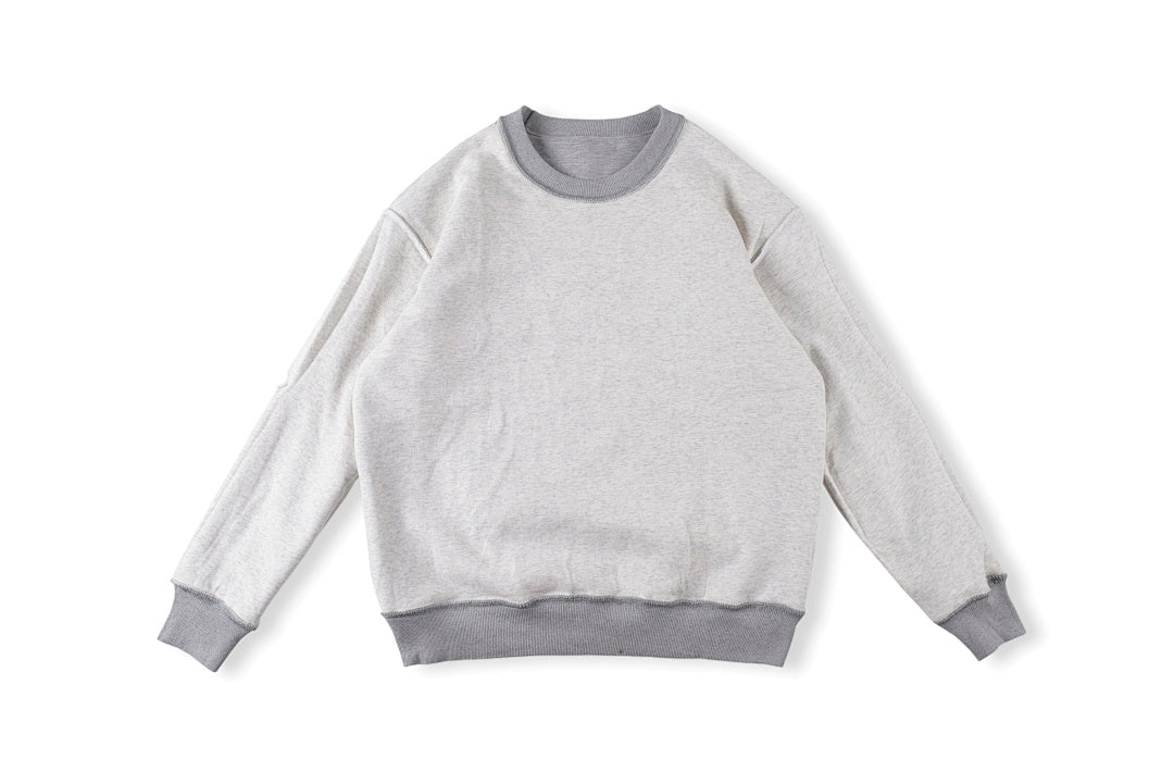 Kapital Kountry Smile Patch Reversible两面穿笑面圆领卫衣 - view 9