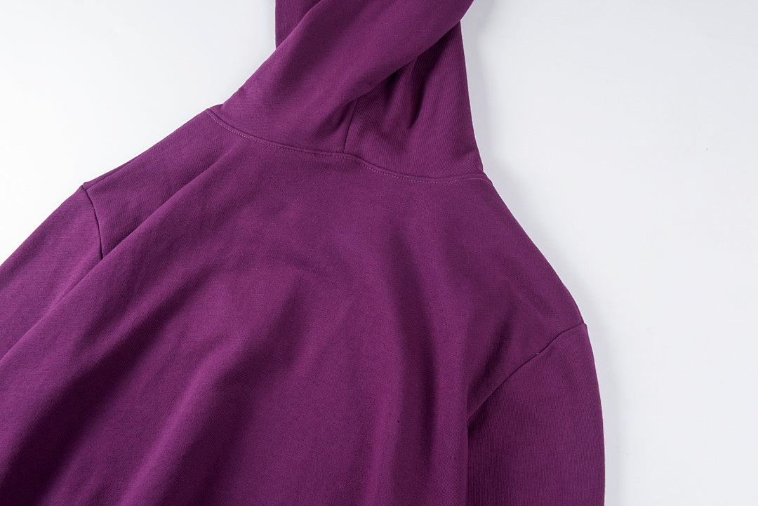 明星同款Sp5der 555555 Wed Hoodie pants 紫色闪片卫衣 - view 10