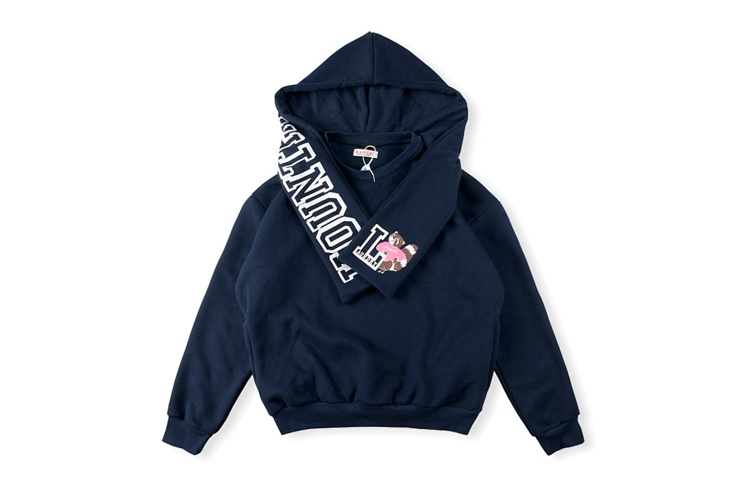 Kapital Kountry Hoodie 平田和宏围巾围脖连帽一体卫衣 - view 13