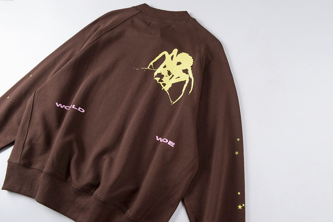 Young Thug 明星同款Sp5der 555555 hoodie 人像蜘蛛男女卫衣 - view 10