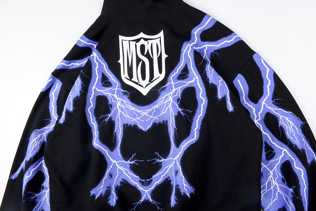 Missing Since Thursday PURPLE THUNDER HOODIE 闪电卫衣 - view 11
