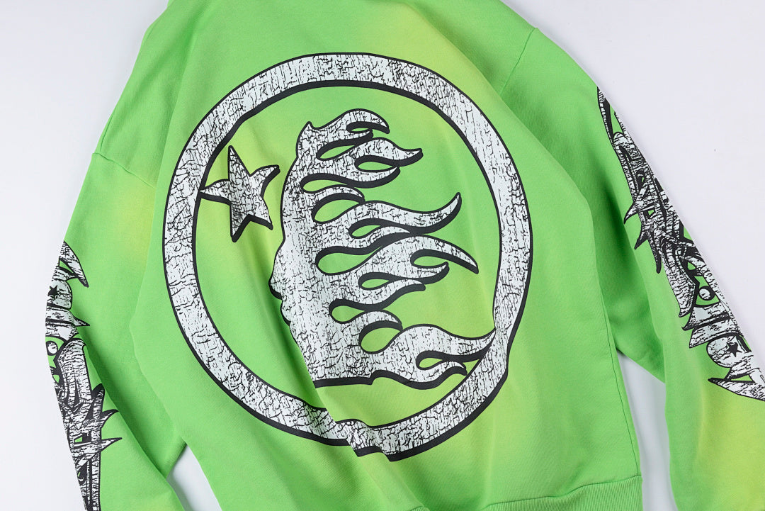 Hellstar Studios RECORDS Hoodie 男女同款休闲连帽卫衣 - view 12