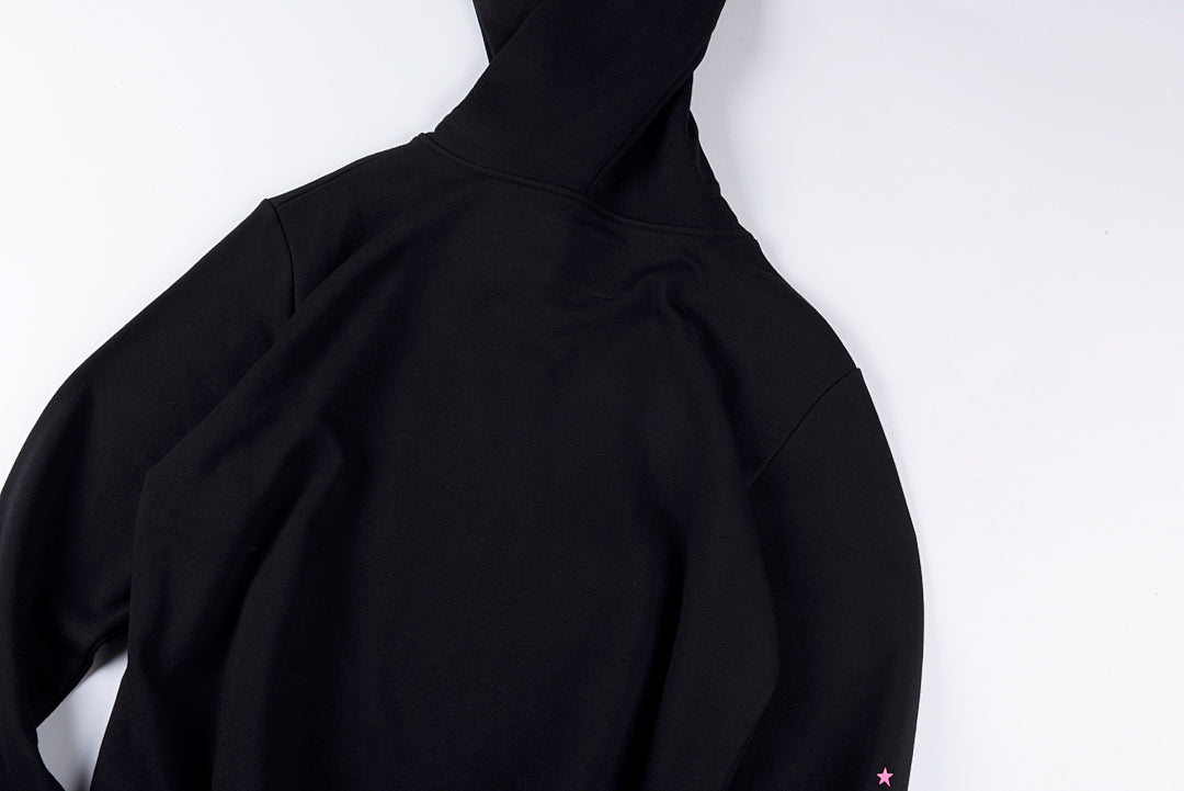 Sp5der 555555 Hoodie 经典蜘蛛网印花男女休闲连帽卫衣 - view 11