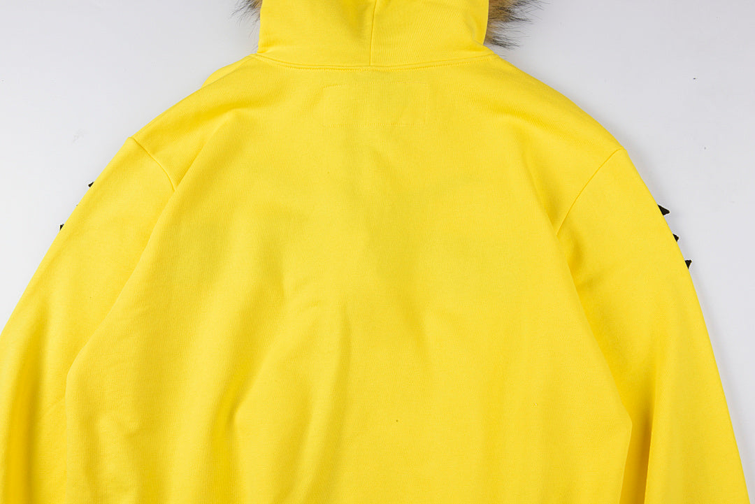Sp5der 555555 Hoodie拉链开衫刺绣男女连帽卫衣 - view 10