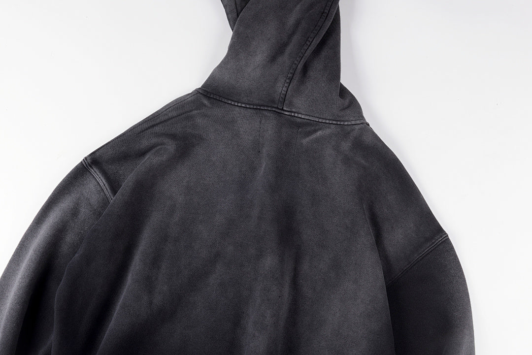 Vertabrae Embroidered Logo Hoodie 磨烂破洞刺绣套装卫衣 - view 7