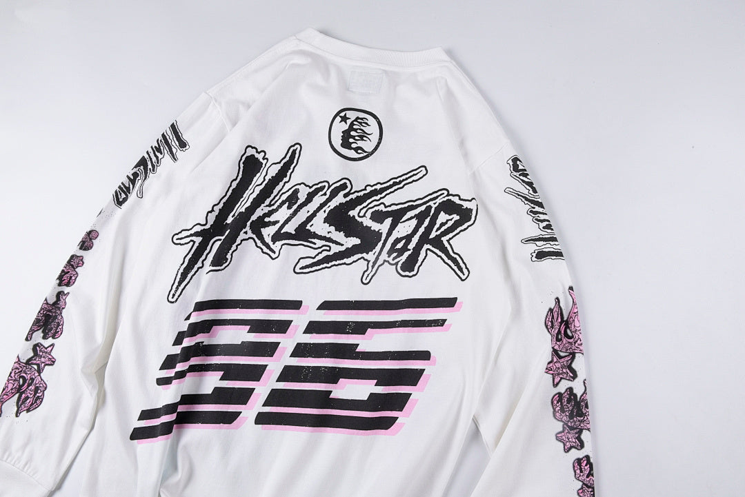 Hellstar Brain Racer Long Sleeve 脑赛车手男女长袖T - view 11