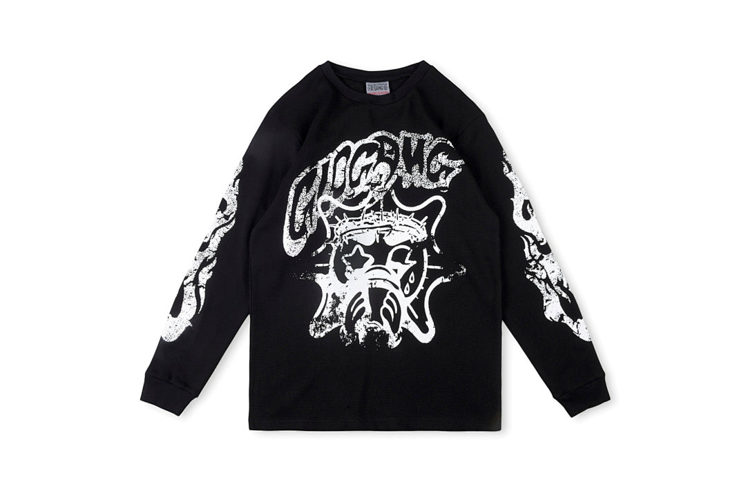 Glo Gang Eroded Glo Thermal Tee饮料卡通长T - view 10