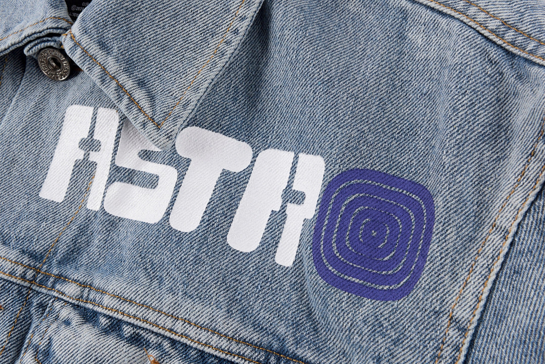 Travis Scott Cactus Jack Astrofest Jacket 星星水洗牛仔夹克 - view 5