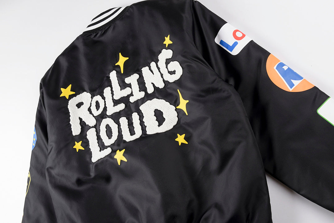 Travis Scott rolling lou Ayo Wass Good Jacket 运动棉衣棒球服 - view 14