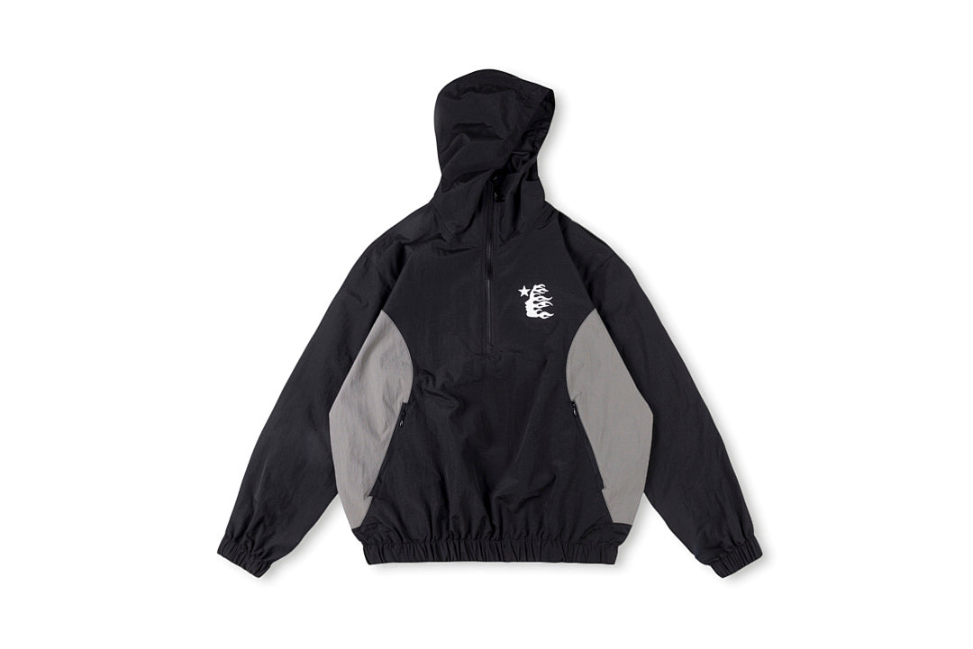 Hellstar Studios Sample Hoodie波浪拼接拼色休闲风衣外套 - view 12