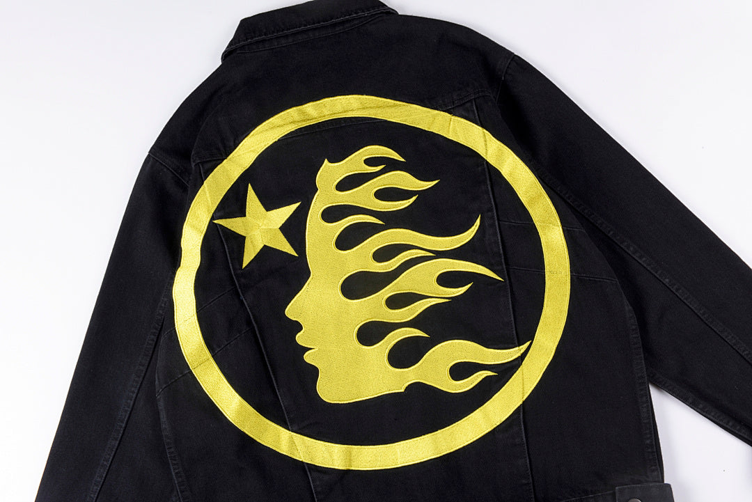 Hellstar Studios Buff jacket重工洗水刺绣牛仔外套 - view 8