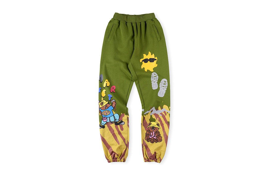 market chenilie hoodie 小熊印花系列长裤 - view 16