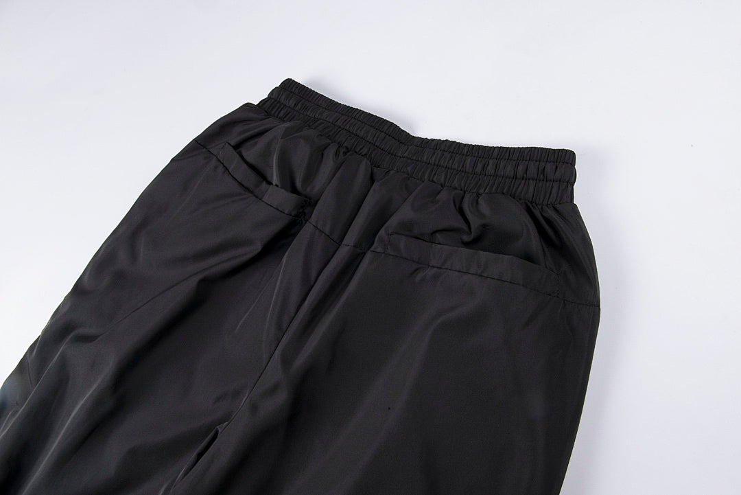 2023欧美Hellstar Waxed Nylon Button Pants排扣直筒运动休闲裤 - view 7