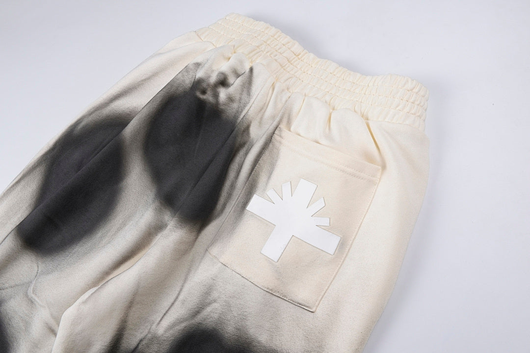 Vertabrae sweatpants 做旧脏染长裤 - view 6