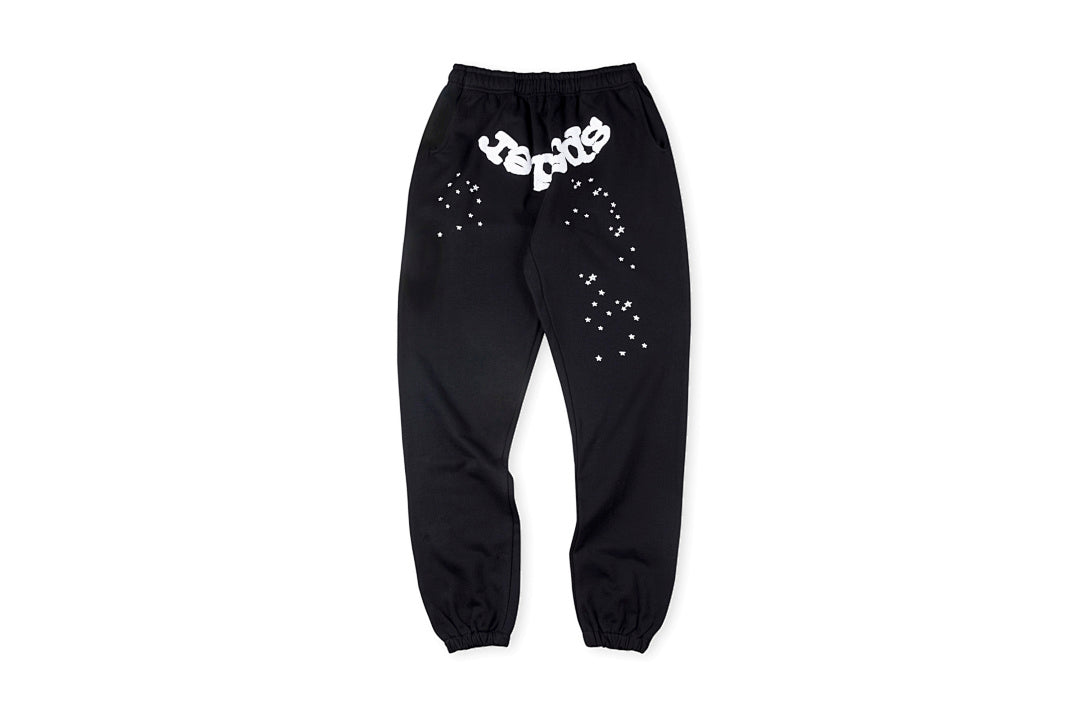 Sp5der 555555 OG Web Hoodies pants 经典蜘蛛网男女长裤 - view 16