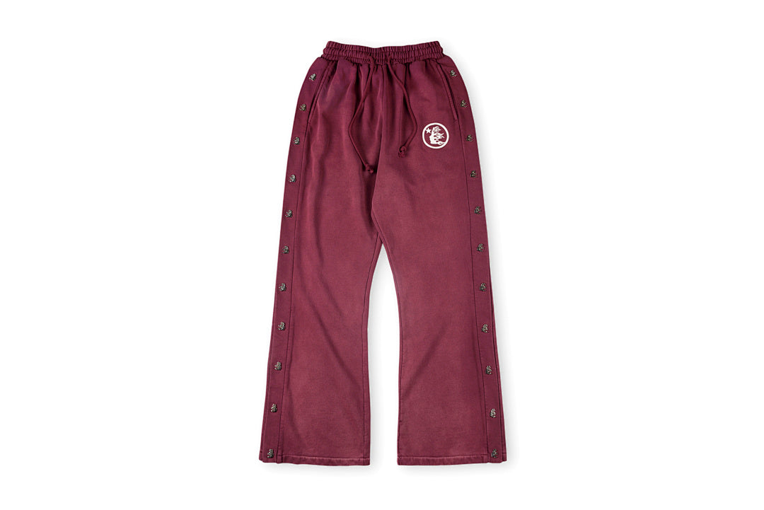 HELLSTAR Studios Capsule 10 Cotton Pants 排扣洗水纽扣高街长裤 - view 14