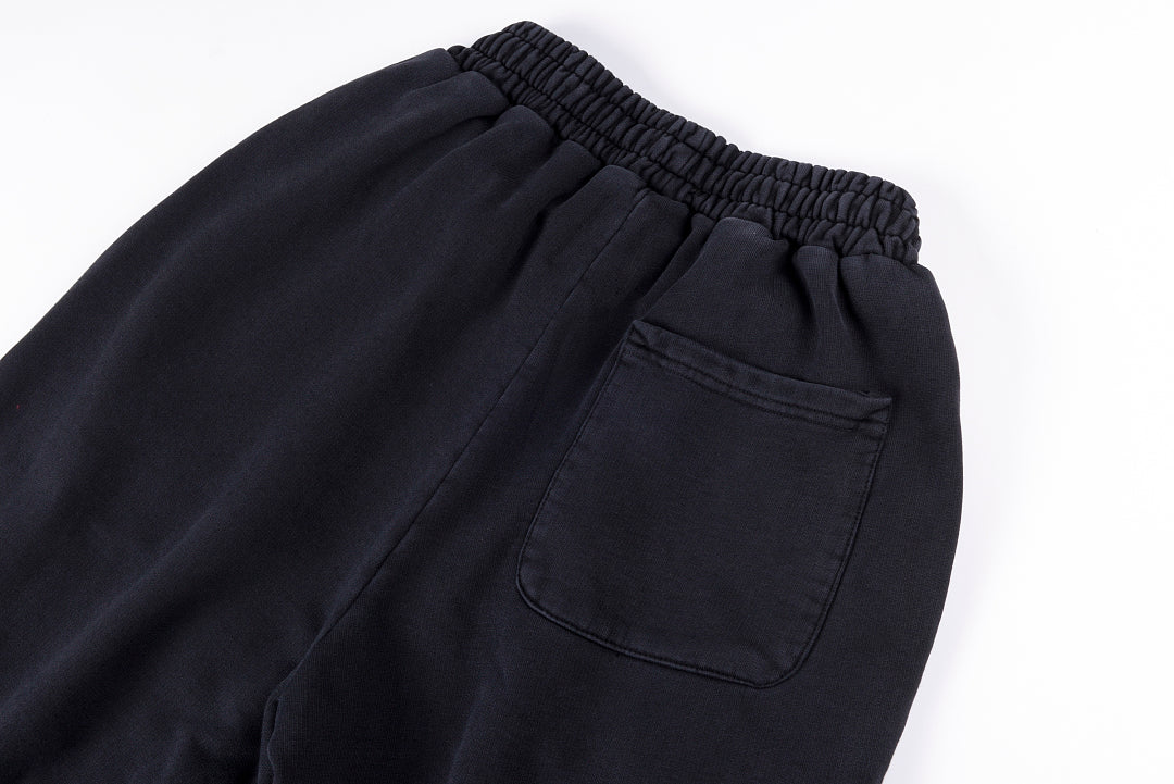 Vertabre Tattoo Zip Up Hoodie 洗水做旧男女款套装长裤 - view 7