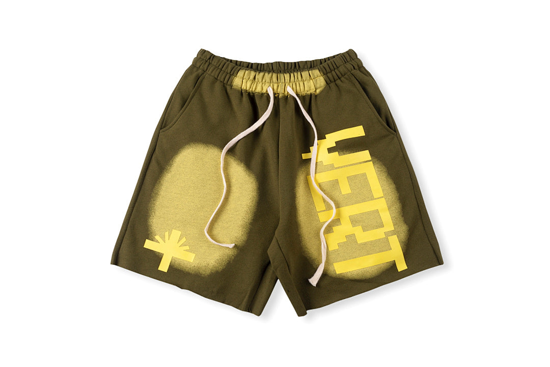 vvertabrae sweat shorts D-2 ins同款欧美洗水短裤 - view 13