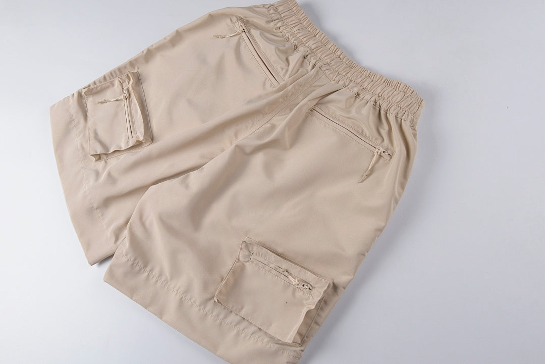 Travis Scott Whoisjacow Cargo Shorts高街多口袋工装短裤 - view 8