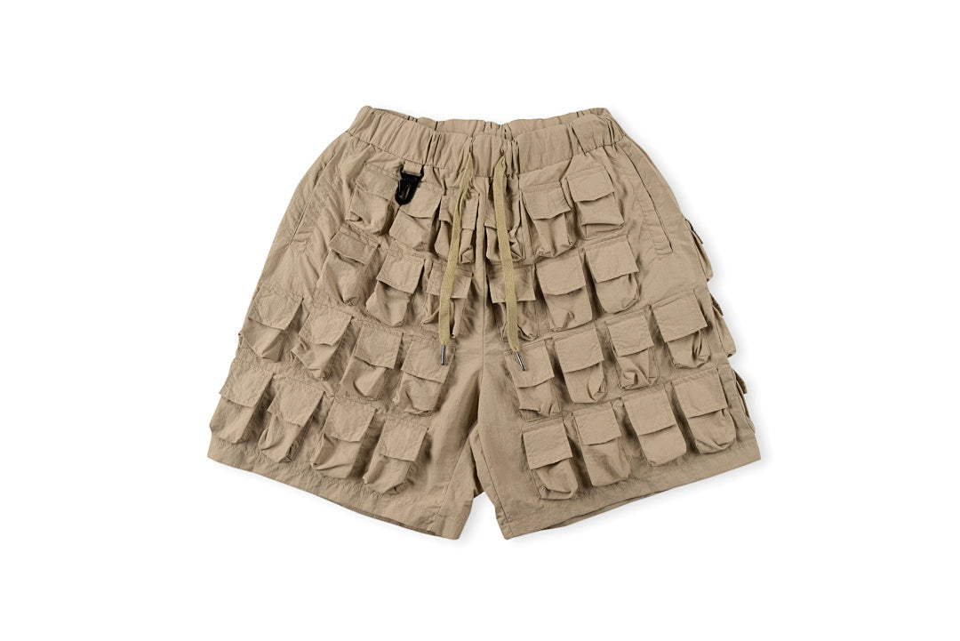 Flaneur 58 Pocket Cargo Shorts 超多口袋机能休闲工装短裤 - view 11
