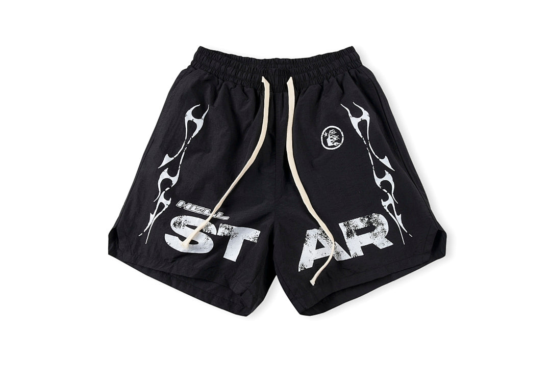 Hellstar Nylon Shorts ins 同款欧美潮牌男女休闲运动短裤 - view 9