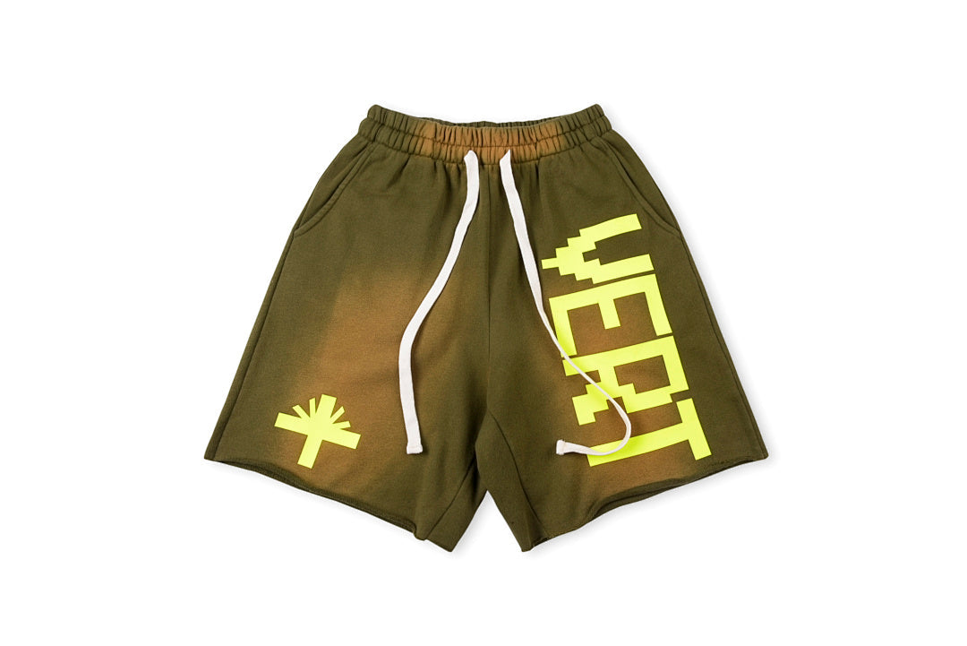 vvertabrae sweat shorts D-2 ins同款欧美潮洗水短裤 - view 11