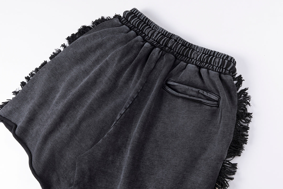 Billionaire BLACKOUT BILL NET SHORTS 洗水休闲短裤 - view 6