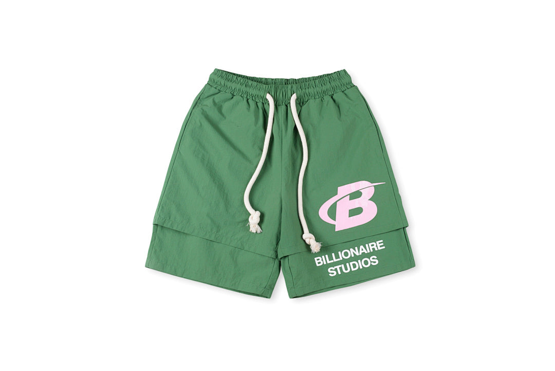 Billionaire BLACKOUT BILL NET SHORTS印花短裤 - view 16