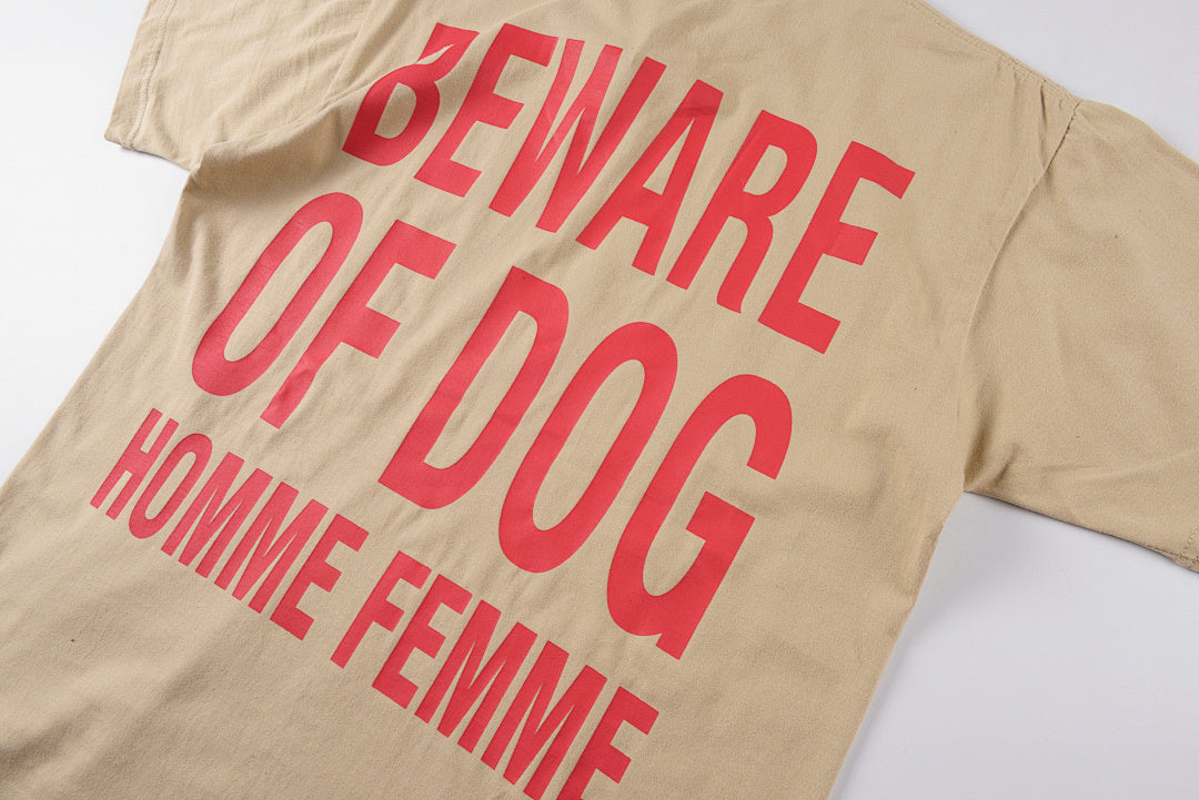 HOMME+FEMME像素狗头TEE - view 7