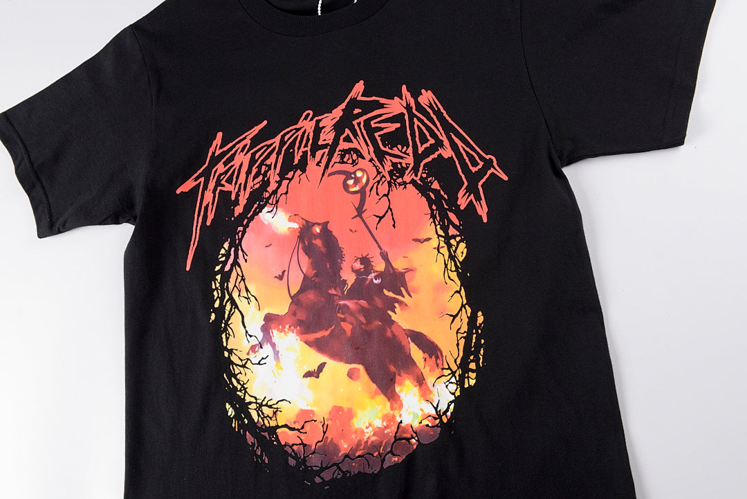 rippie Redd Demons At Play Ring Atound Tee 嘻哈说唱短袖T恤潮 - view 6