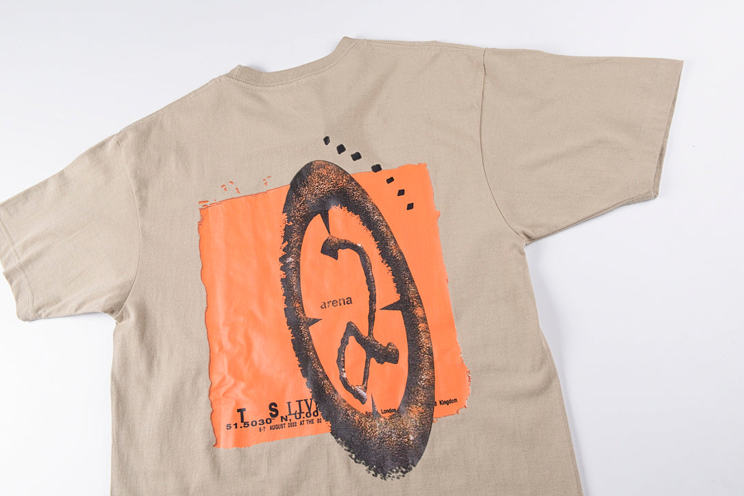 Travis Scott O2 Live Sand Tee 嘻哈说唱周边巡演短T - view 8