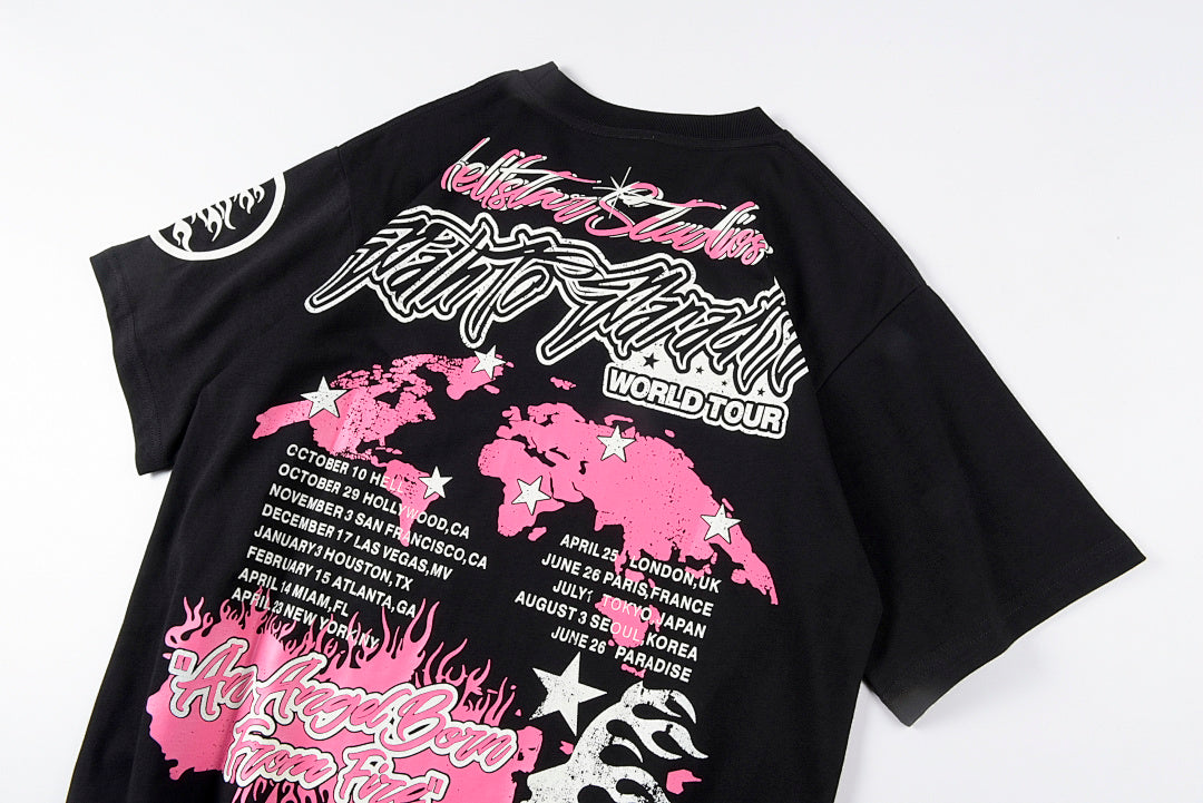 Hellstar Studios Angle Tee ins同款天使宝宝男女短T - view 11