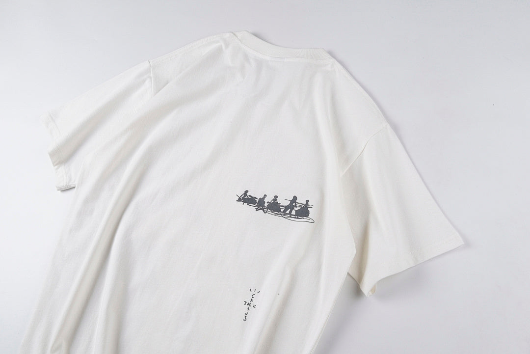 Travis Scott Cactus Jack Digital Girl Tee合作款logo短T - view 8