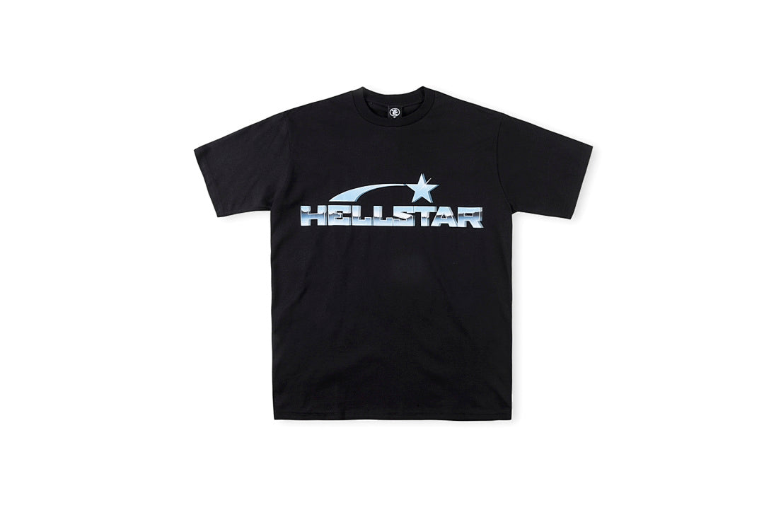 Hellstar Studios Metal stainless steel Tee 金属大logo短T - view 9