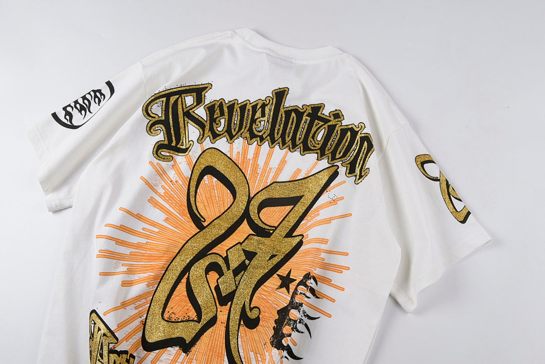 Hellstar Helmet Of Salvation Tee 头盔闪片男女纯棉短T - view 11