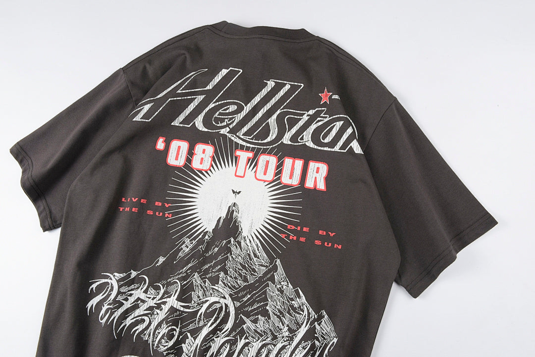 Hellstar Studios Metal Angel Tee 08tour ins 同款欧美潮短T - view 10