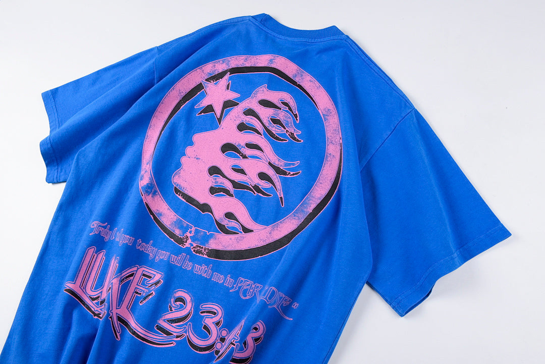 Hellstar Studios Resurretion Tee 字母印花logo短T - view 8