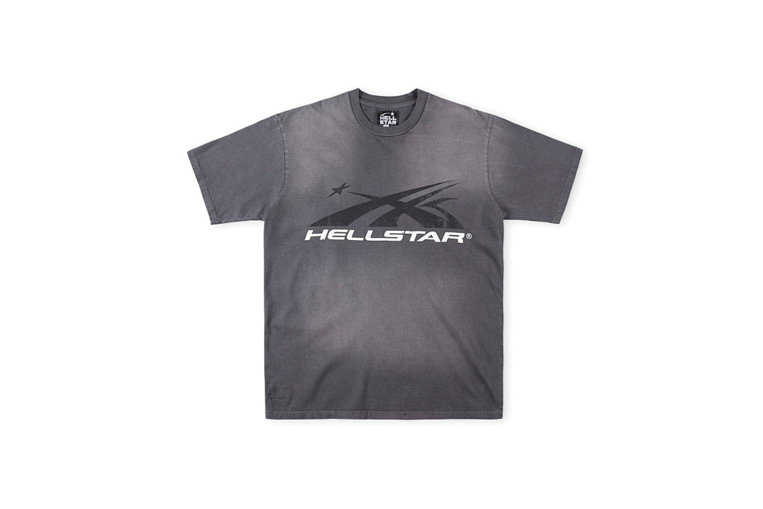 HELLSTAR STUDIOS INS 同款大logo 纯棉洗水短T - view 11