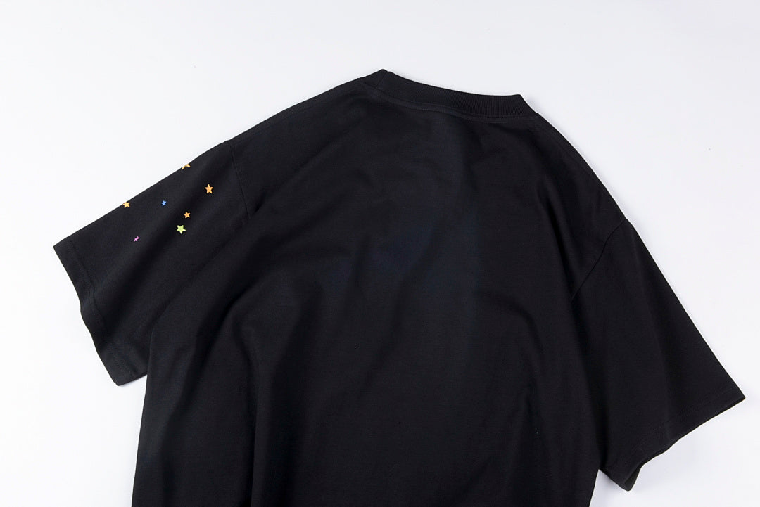 Sp5der 555555 Bite Arah NY Phobia Web Tee蜘蛛印花短T - view 8