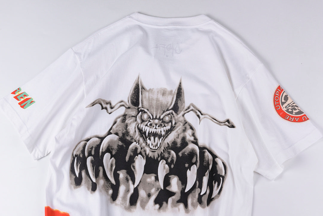 Travis Scott cactus jack Utopia pack男女纯棉短袖 - view 11