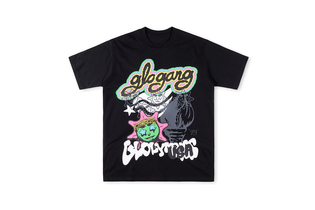 Glo Gang Boyz Woridwide Tee卡通印花男女同款短T - view 12
