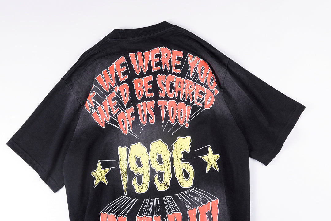 Hellstar Studios Hallwoon 1996 Tee万圣节系列纯棉短T - view 11