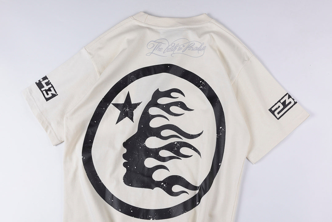 Hellstar Halloween Superhero T-Shirt超人logo洗水纯棉短T - view 10