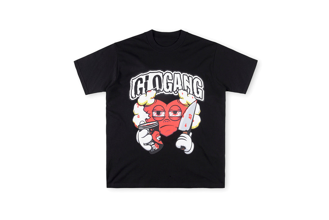 Glo Gang Boyz Worldwide Tee卡通印花男女同款短T - view 9