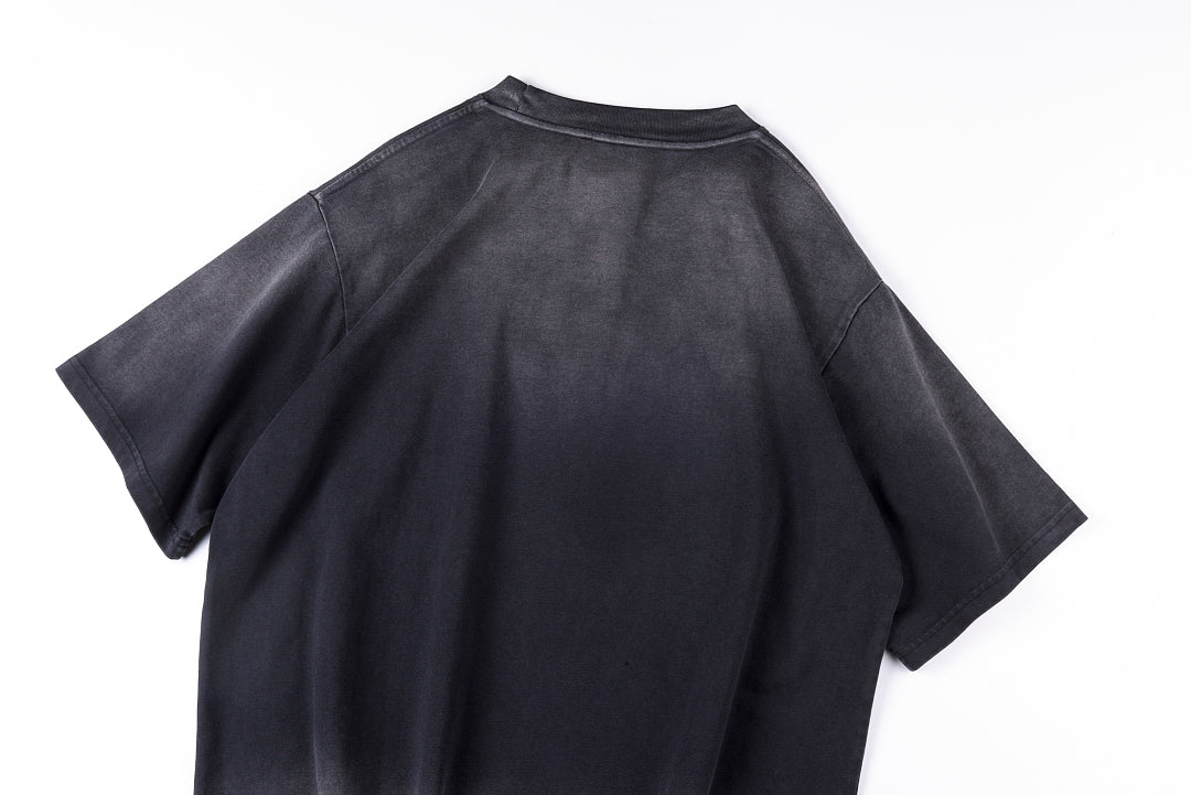 SAINT VANITY Global BHM Girl Ogor Attack TEE洗水短T - view 7