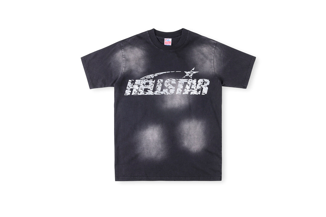 Hellstar Studios Tee 前后斑马纹经典logo印花休闲短T - view 12