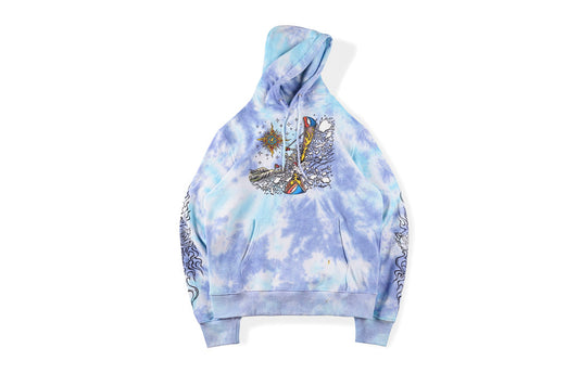 Travis Scott Chinatow Market ins同款卡通小熊扎染套头卫衣帽衫 - view 10