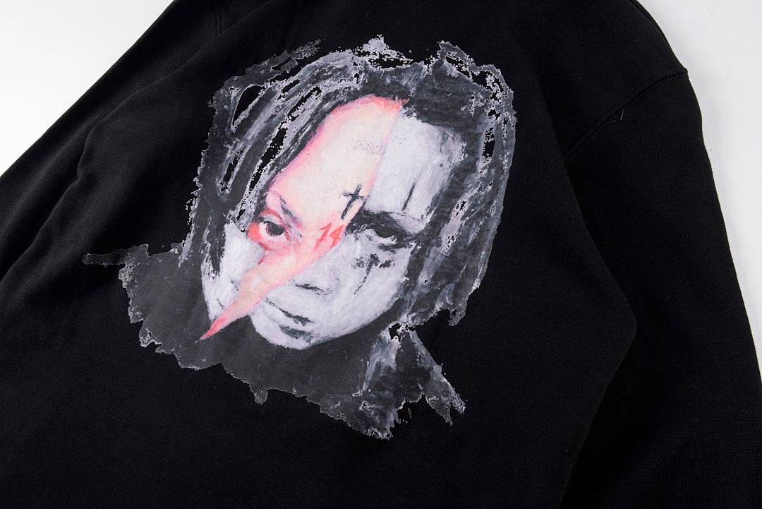 Revenge x Trippie Redd 1400 合作款复仇者拱门标志男女连帽卫衣 - view 7